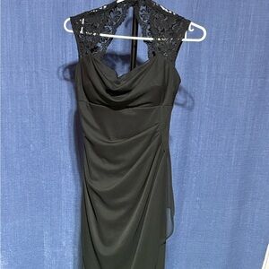 Xscape Elegant Black Evening Dress